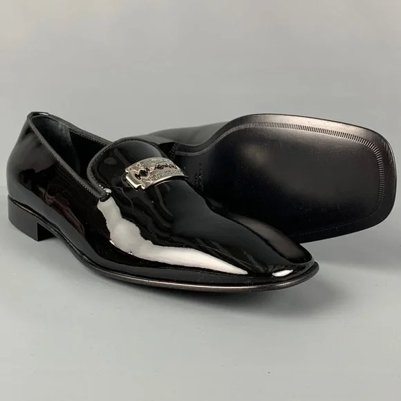 NWT John Richmond Gray and White Snakeskin Loafers Women main image 3